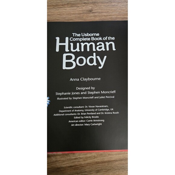 The Usborne Complete Book Of The Human Body Anna Claybourne Hardcover Homeschool - Picture 10 of 10